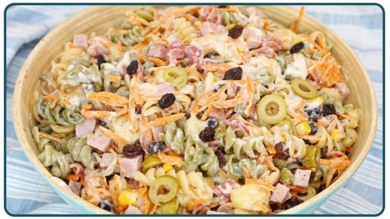 SALADA DE MACARRÃO PARA O NATAL, MACARRONESE FÁCIL E GOSTOSO | Nandu Andrade