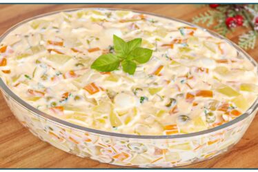 SALADA DE MAIONESE SIMPLES, FÁCIL E RÁPIDA! | Nandu Andrade