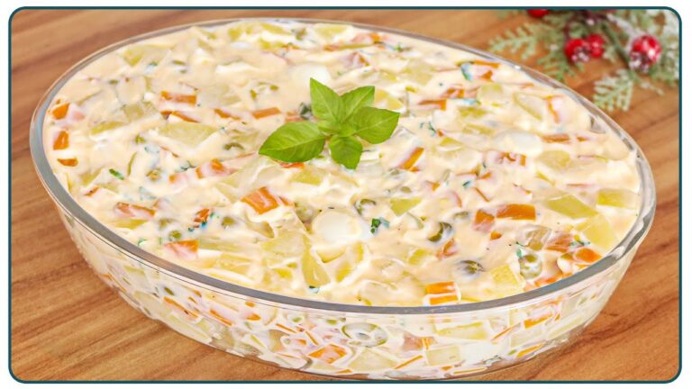 SALADA DE MAIONESE SIMPLES, FÁCIL E RÁPIDA! | Nandu Andrade