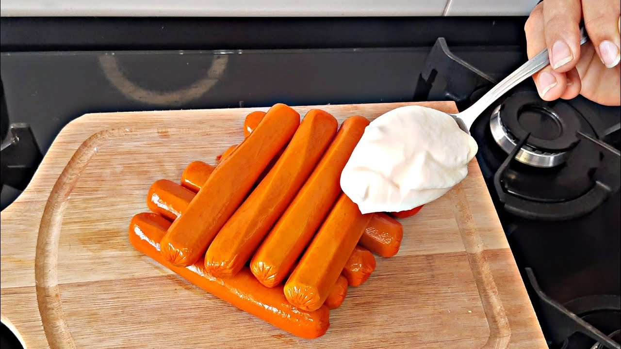SALSICHA DE UM JEITO DIFERENTE PARA SEU ALMOÇO OU JANTAR | receitas fáceis e rapidas | macarrão