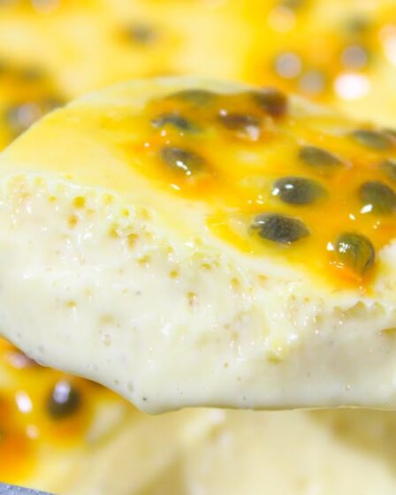 SEM GELATINA - MUITO FÁCIL - MOUSSE DE MARACUJÁ PERFEITA - SUPER CREMOSA E DELICIOSA