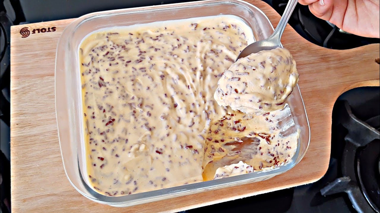 SEM LEITE CONDENSADO , SÓ 3 INGREDIENTES | sobremesa fácil e rápida | receitas fáceis e rapidas