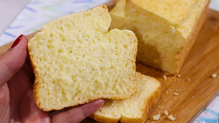 SEM TRIGO - SEM SOVAR - FEITO NO LIQUIDIFICADOR! PÃO DE TAPIOCA FOFINHO