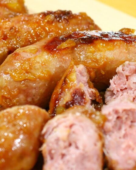 SÓ FAÇO LINGUIÇA ASSIM AGORA! MUITO FACIL NA PANELA DE PRESSÃO - FICA PRONTO EM POUCOS MINUTOS