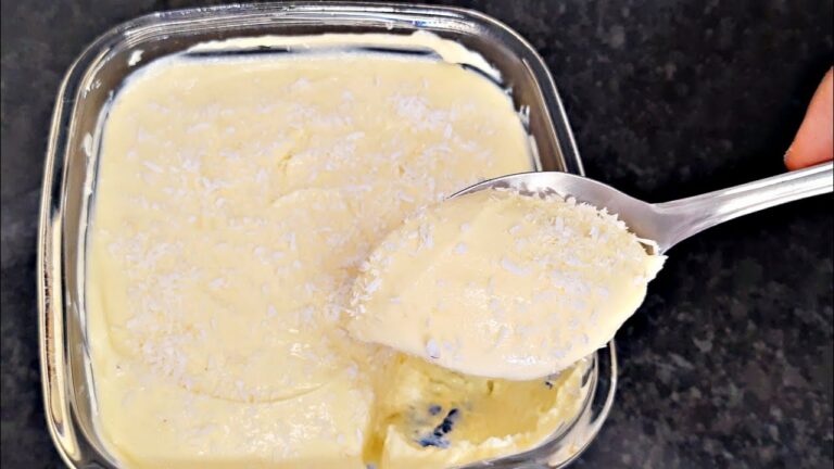 sobremesa AMANSA SOGRA muito FÁCIL de FAZER | receitas fáceis e rapidas sobremesa simples de fazer