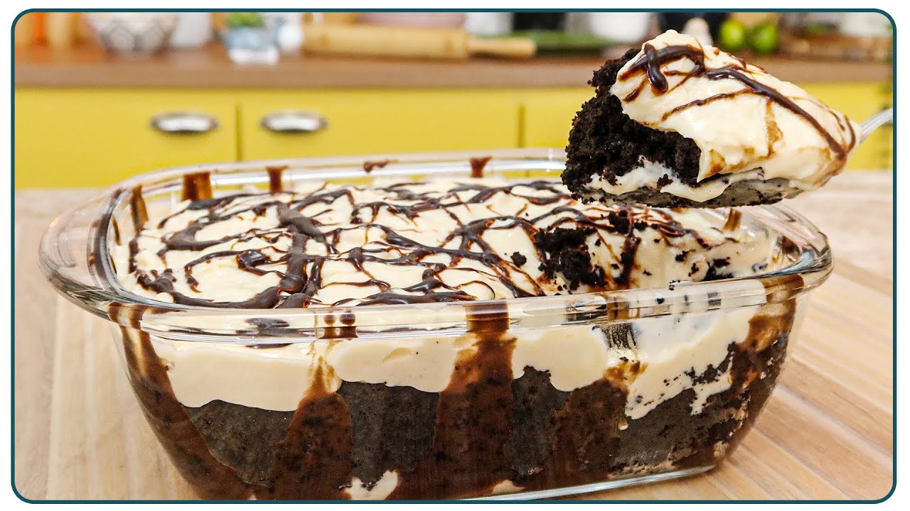 SOBREMESA DE CHOCOLATE COM CREME DE NINHO | Nandu Andrade