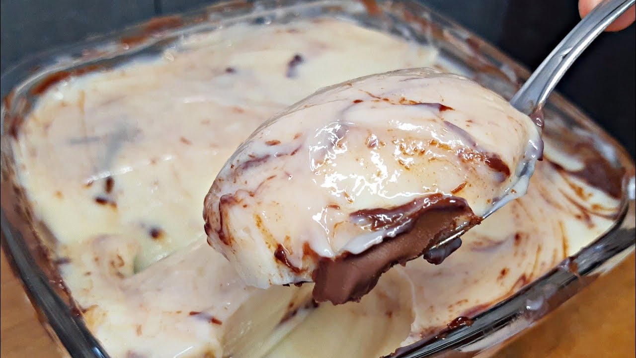 sobremesa de RICO COM 3 INGREDIENTES super rápido | Receitas fáceis e rapidas |sobremesa simples