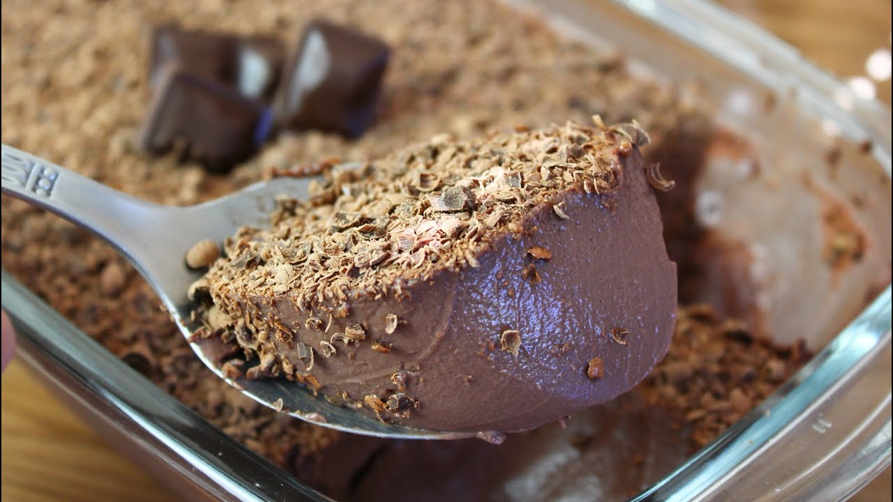 SOBREMESA FACIL E DELICIOSA PARA O DIA DOS PAIS - MOUSSE DE NESCAU