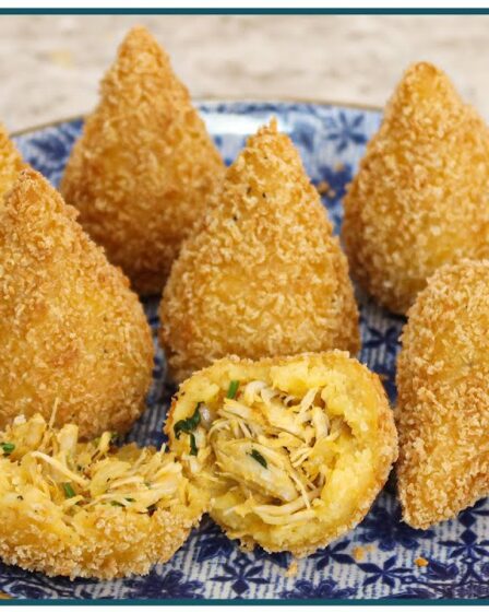 SOBROU ARROZ EM CASA? FAÇA COXINHA! | Nandu Andrade