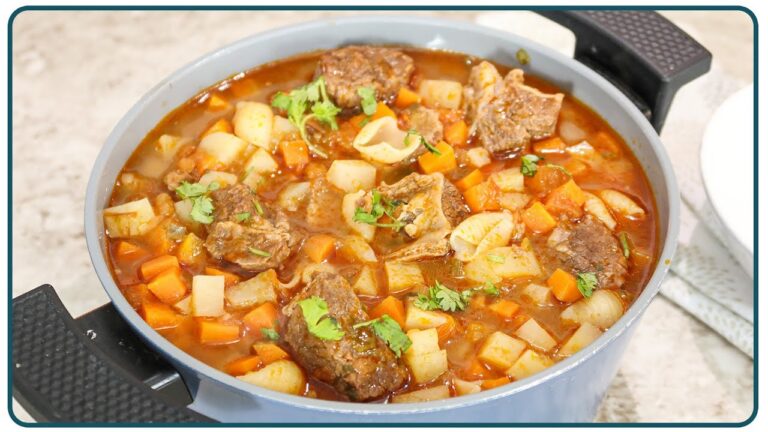 SOPA DE CARNE COM OSSO SUPER FÁCIL | Nandu Andrade