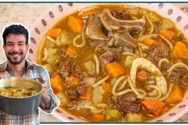 SOPA DE VÓ, SOPA DE CARNE COM OSSO | Nandu Andrade