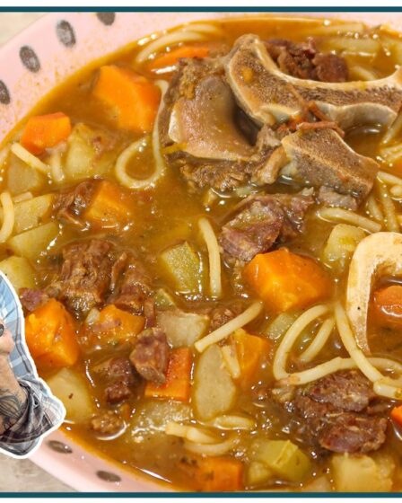SOPA DE VÓ, SOPA DE CARNE COM OSSO | Nandu Andrade