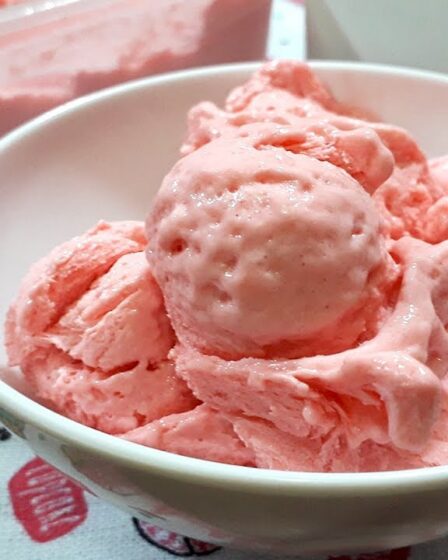 Sorvete Caseiro feito com gelatina | Rende 3 litros!