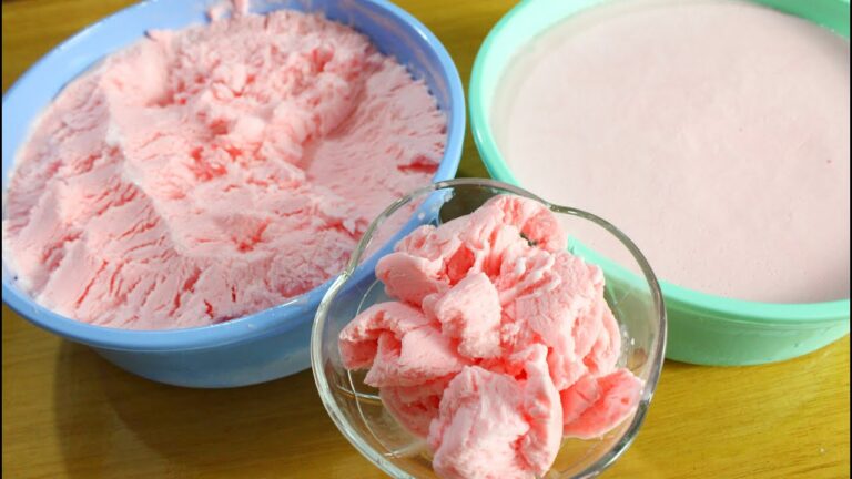 SORVETE SUPER ECONÔMICO FEITO COM APENAS 3 INGREDIENTES - RENDE 4 LITROS SEM EMULSIFICANTE