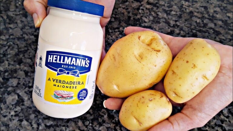 TEM BATATA NA SUA CASA? Veja isso | receitas fáceis e rapidas |comida rápida e fácil de fazer