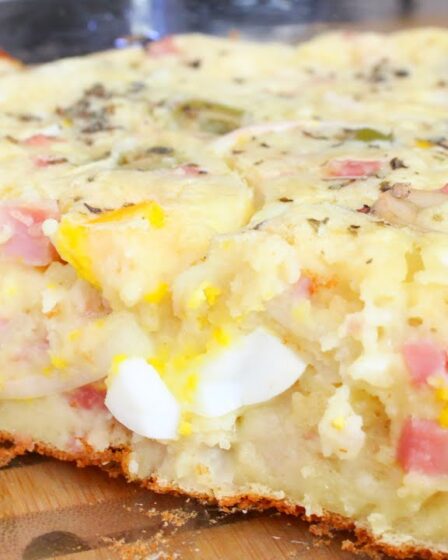 TORTA CREMOSA DE LIQUIDIFICADOR - RECEITA FÁCIL E PRÁTICA PARA O LANCHE