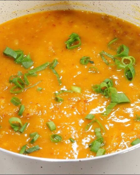UMA MARAVILHA! NÃO DEIXE DE FAZER ESSE DELICIOSO CALDO DE ABÓBORA COM CALABRESA E CARNE SECA