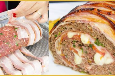 VOCÊ DEVERIA FAZER ROCAMBOLE DE CARNE RECHEADO ASSIM - MUITO FÁCIL E DELICIOSO! RECEITA DE NATAL
