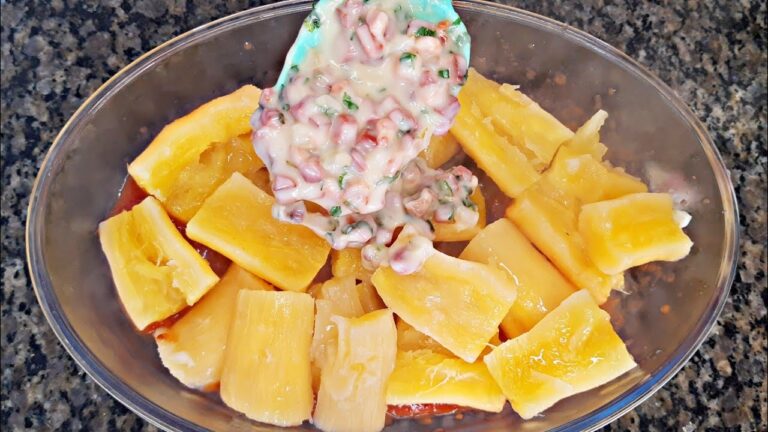 VOCÊ NÃO IMAGINA COMO ISSO FICA GOSTOSO |receitas fáceis e rapidas |mandioca