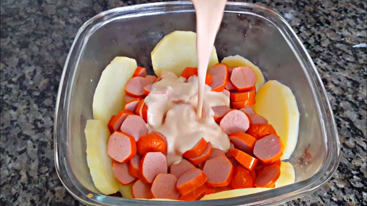 VOCÊ NUNCA VIU E NEM COMEU SALSICHA ASSIM | Receitas fáceis e rapidas | receitas com salsicha