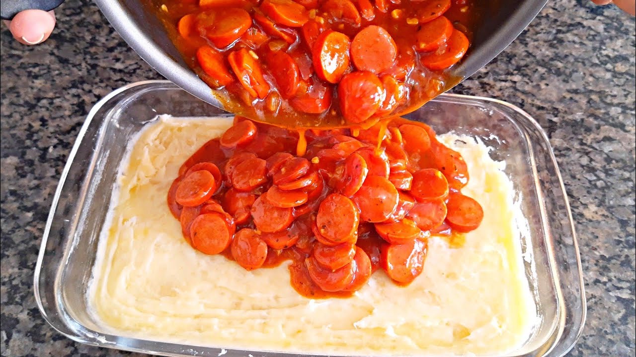 VOCÊ VAI DESEJAR COMER SALSICHA ASSIM TODA HORA |receitas fáceis e rapidas| receitas com Salsicha