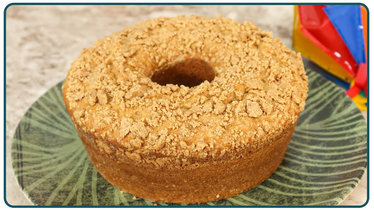 VOCÊ VAI SE SURPREENDER COM ESSE BOLO DE PAÇOCA | Nandu Andrade